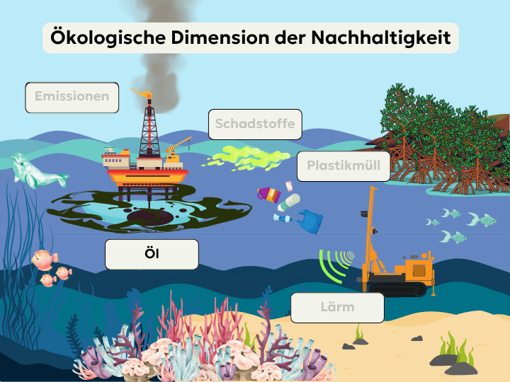 Abb. 45: mycelia gGmbH - Ökologische Dimension der Nachhaltigkeit: Öl-Verschmutzung - canva.com/ CC BY-SA.