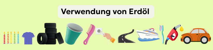 Verwendung von Erdöl