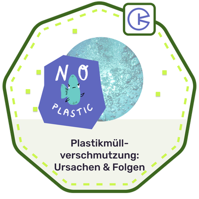 Badge Plastikmüll