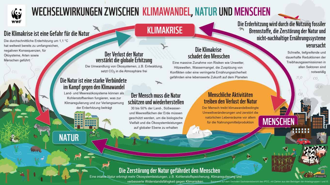 Abb. 29: WWF Österreich - Wechselwirkung zwischen Klimawandel, Natur und Menschen - Individuelle Nutzungsberechtigung.